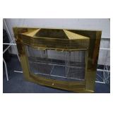Fireplace Screen w/ Glass Doors