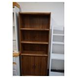 Book Shelf w/ 2 Doors