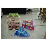 3 Toy Doll Houses