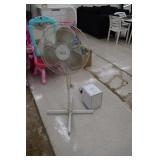 Floor Fan & Electric Mini Cooler