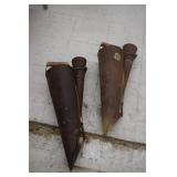 2 Vintage Tobacco Planters