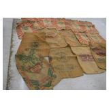 15 Burlap Bags