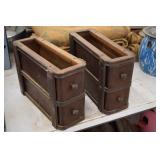 Vintage Sewing Cabinet Drawers