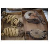 Vintage Pulleys