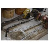 2 Tillers & Leaf Blower