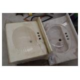 2 Cabinet Top Sinks