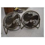 2 Floor Fans