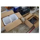 Roll Out Trashcans / Paper Towel & Soap Dispensers