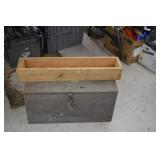 Wooden Toolbox & Wooden Tray