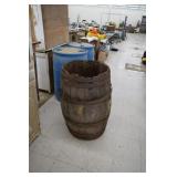 Vintage Wooden Barrel