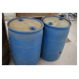 2 Plastic Drums