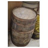 Vintage Wooden Barrel