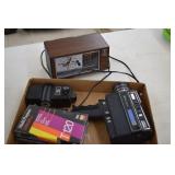 Bell & Howell Filmosonic Camera / Flash / VHS