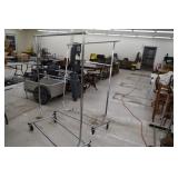 2 Rolling Clothes Racks