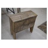 Vintage Handmade Storage Bin