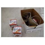 Lights w/ Red Heat Lamp Bulbs