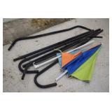 Umbrella & Bench Rails