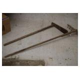 Vintage Wooden Rake & Stir Ladle