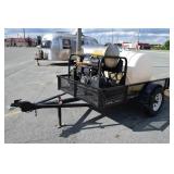 Alanda 4000PSI Hot Water Pressure Washer w/Trailer