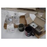 Pewter Horse Glasses / Mugs / Creamers