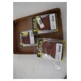 3 Leather Belt Slide Holsters