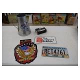 Hot Leather Patch / Tags / Tin / Thermometer