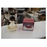 McCoy Wash Pitcher w/ Bowl & Punch Bowl Set