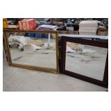 2 Large Mirrors
