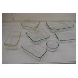 Misc. Pyrex (smoke damage)