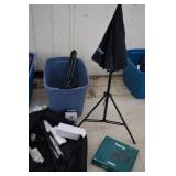 Photo Stands / Umbrella / Lights (smoke damage)