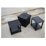 Storage Bin & 2 Stands