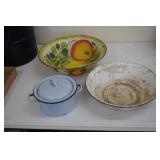 Enamel Bowls / Pot