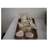 Pitchers & Vases w/ Roses