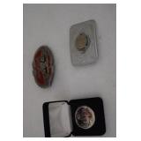 Nascar Belt Buckles & Silver Coins