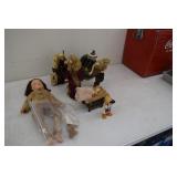 Native Doll / Disney Figure / Manger Scene Figures