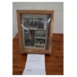 Framed Pc. of Lead from Pittsboro Civil War Statue