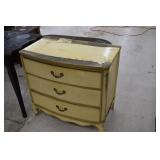 3 Drawer Night Stand (smoke damage)