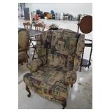 Wingback Chair (smoke damage)