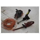 Dropcord / Trimmer / Jack / Chainsaw(smoke damage)