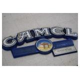 Camel Advertisement Sign (smoke damage)