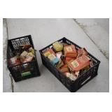 2 Totes of Exhaust Clamps & Hangers