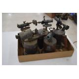 5 Vintage Brass Blow Torches