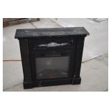 Febo Flame Electric Fireplace w/Blower (works)