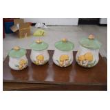 Arnels 4 pc Canister Set