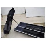 Set of Golf Clubs w/ Golf Bag & Travel Hard Case