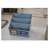 Vintage Metal Meyercord Decal Organizer