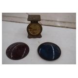 Vintage Scale & Traffic Light Lens