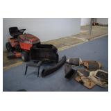 Simplicity Mower w/ Bagging System (smoke damage)