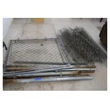Chainlink Fence w/ Gate & Post