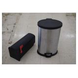 Stainless Trash Can & Mailbox
